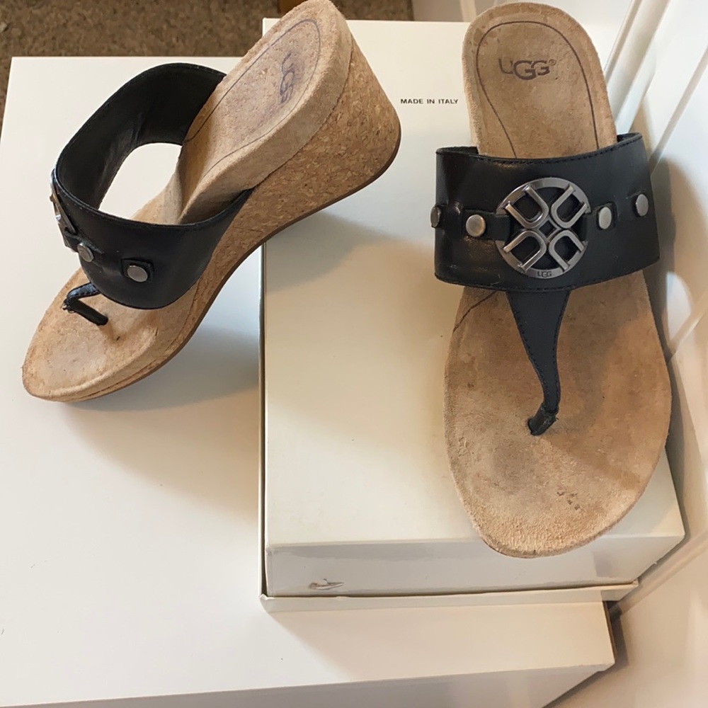 CLOSET CLOSE OUT!!!Ugg wedge sandals, make an offer!